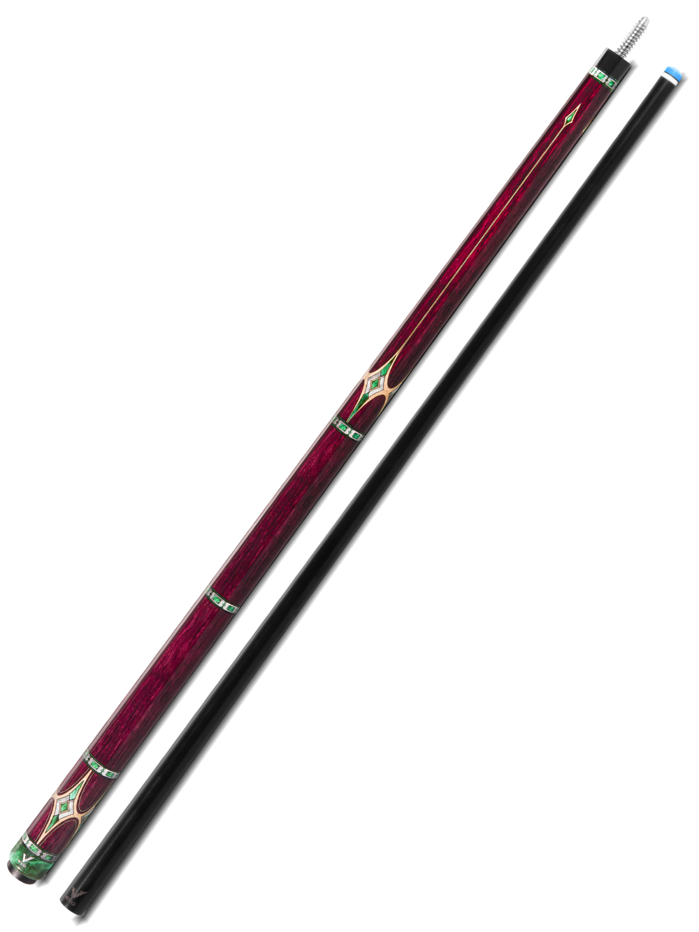 EVO Royale Garnet Crest No Wrap Pool Cue
