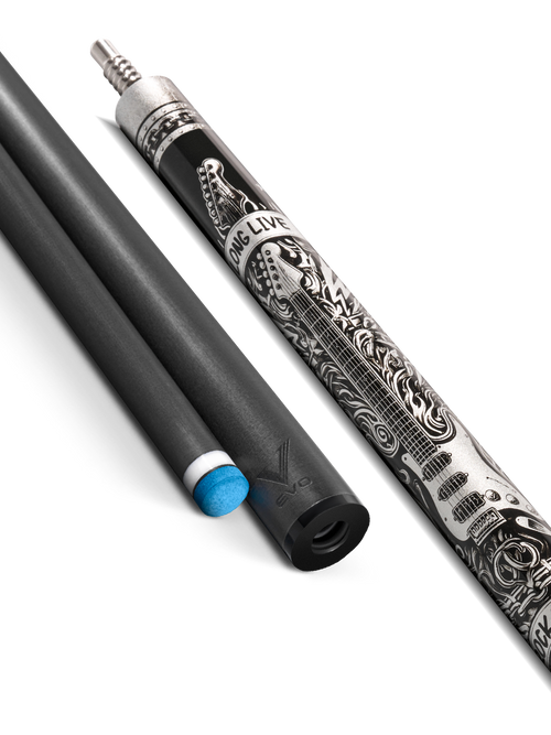 EVO Rebel Leather Wrap Pool Cue 10