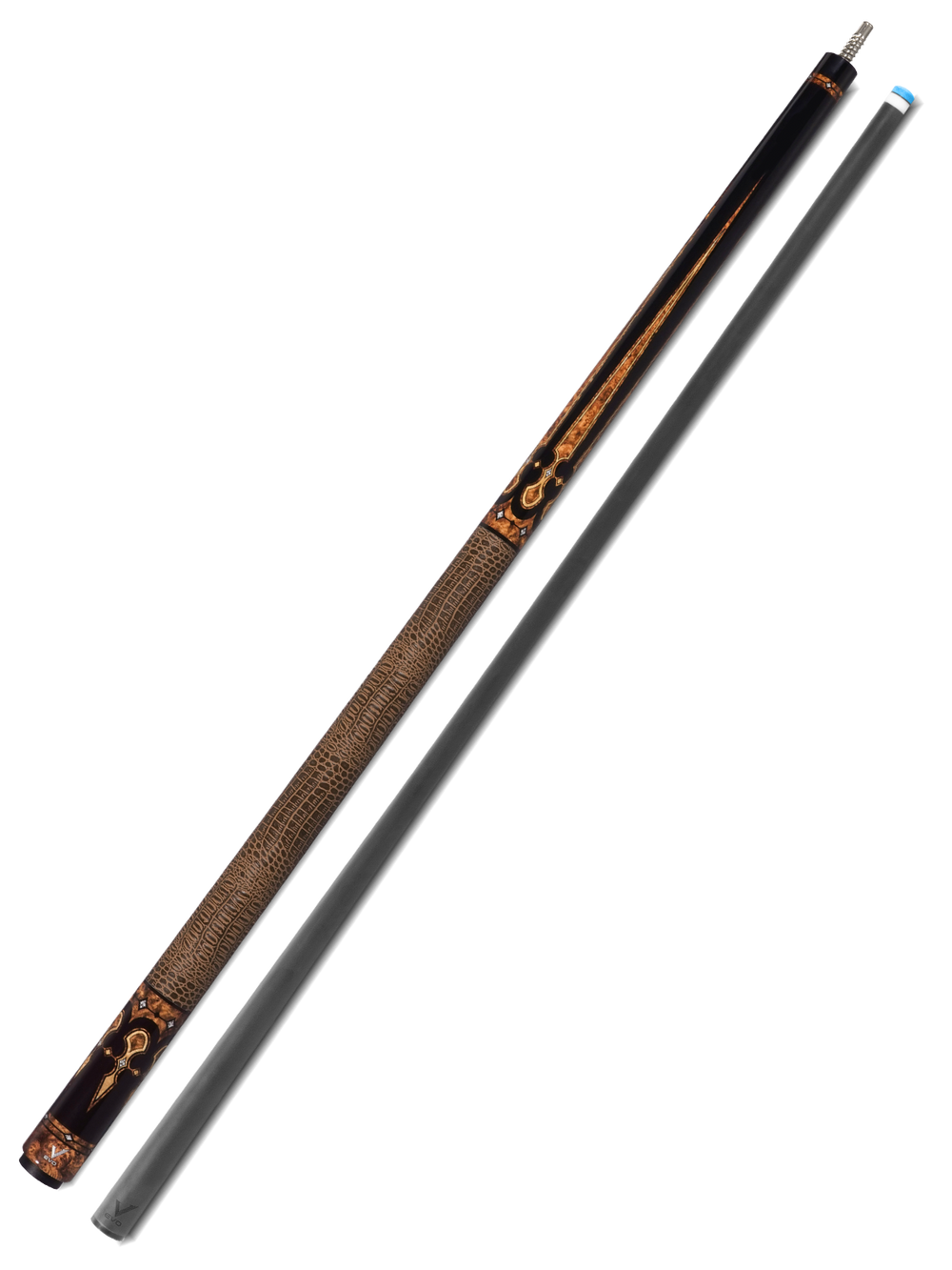 EVO Crown Monarch Blade Leather Wrap Pool Cue