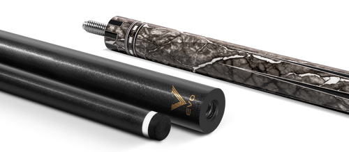 EVO Gemstone Nightglow No Wrap Pool Cue 9