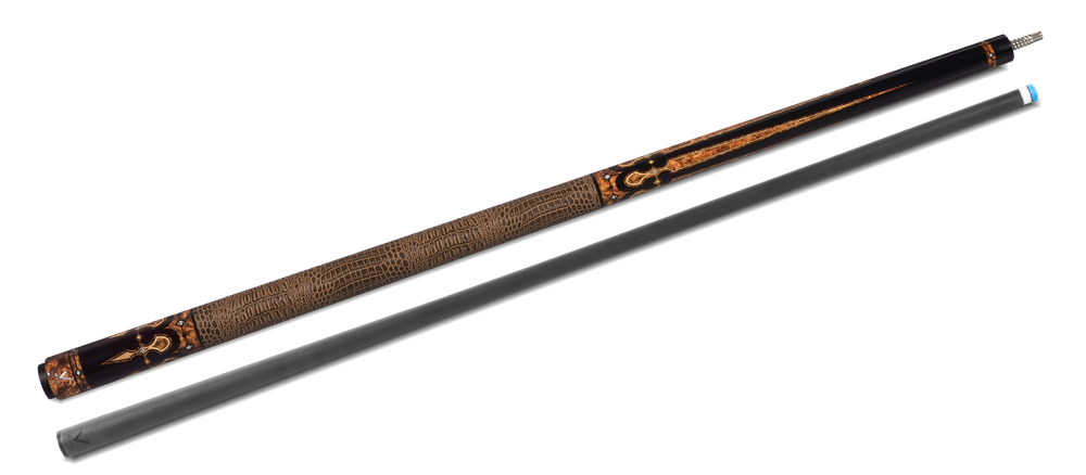 EVO Crown Monarch Blade Leather Wrap Pool Cue