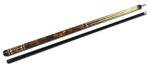 EVO Royale Series Gilded Oak No Wrap Pool Cue 11