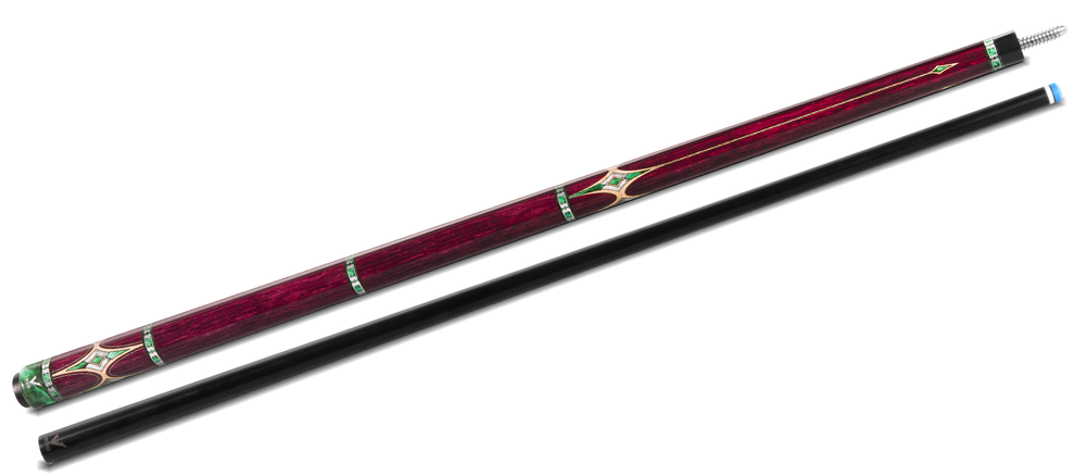 EVO Royale Garnet Crest No Wrap Pool Cue
