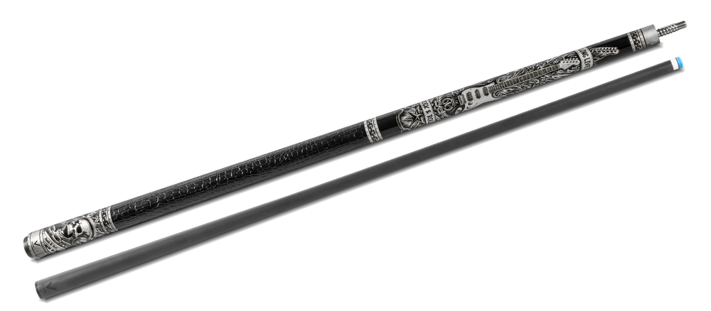 EVO Rebel Leather Wrap Pool Cue