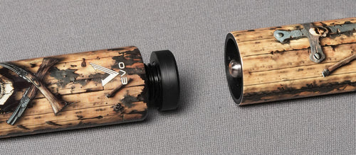 EVO Pirate Golden Plunder No Wrap Pool Cue Maxbing Edition 7