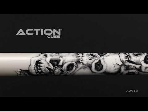 Action ADV60 Adventure Cue - Stacked Skulls 2