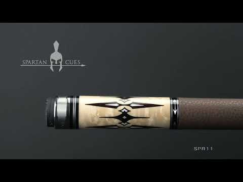 Spartan SPR11 Pool Cue - Leather Wrap 2