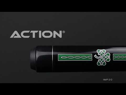 Action IMP20 Impact Cue - Green Celtic 2