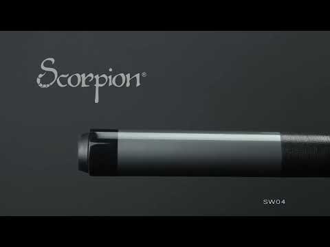 Scorpion SW04 Pool Cue - Metallic Gun Metal 2