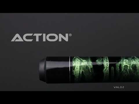 Action VAL02 Value Cue - Green Splatter 2
