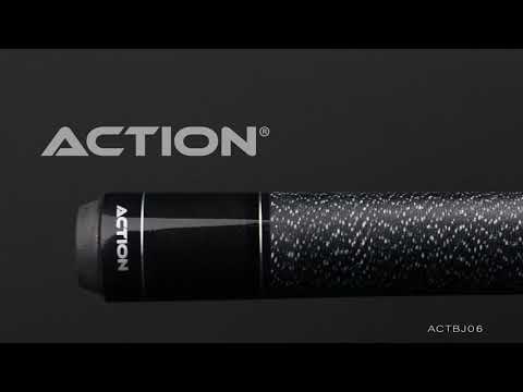Action ACTBJ06 Break/Jump Cue - Black With Wrap 2
