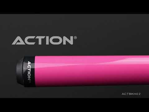 Action ACTBKH02 25oz Break Cue - Pink with No Wrap 2