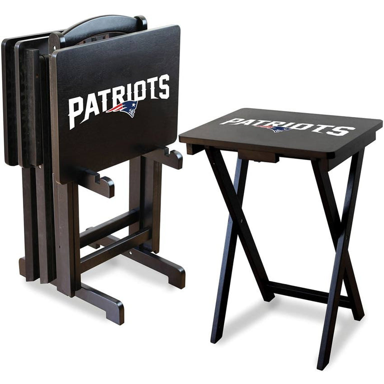 New England Patriots TV Tray Set
