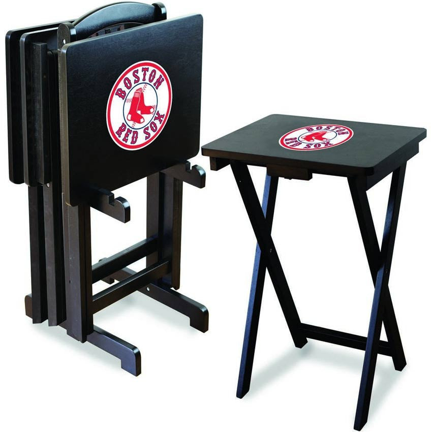 Boston Red Sox TV Tray Set