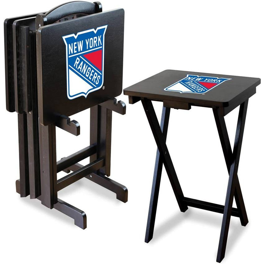 New York Rangers TV Tray Set
