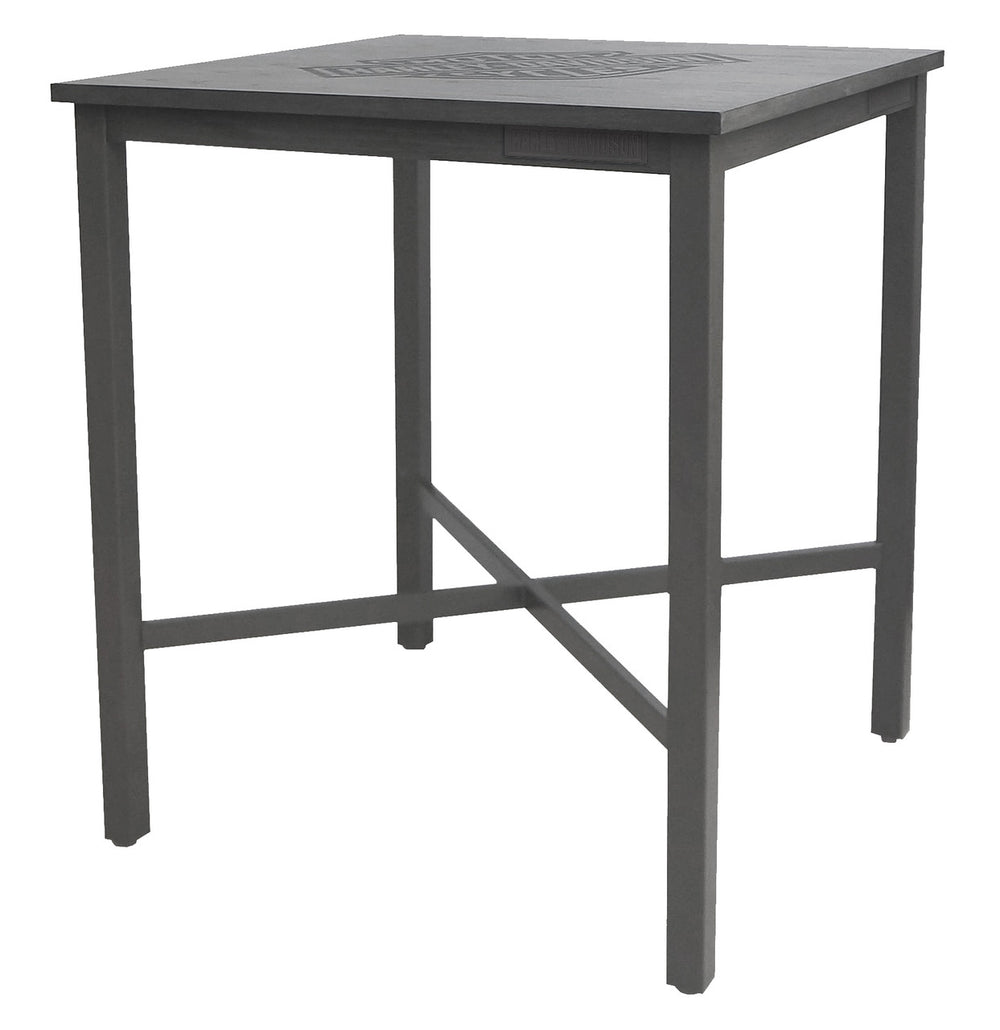 Harley Davidson Pub Table and Stools Set Bar and Shield Contemporary