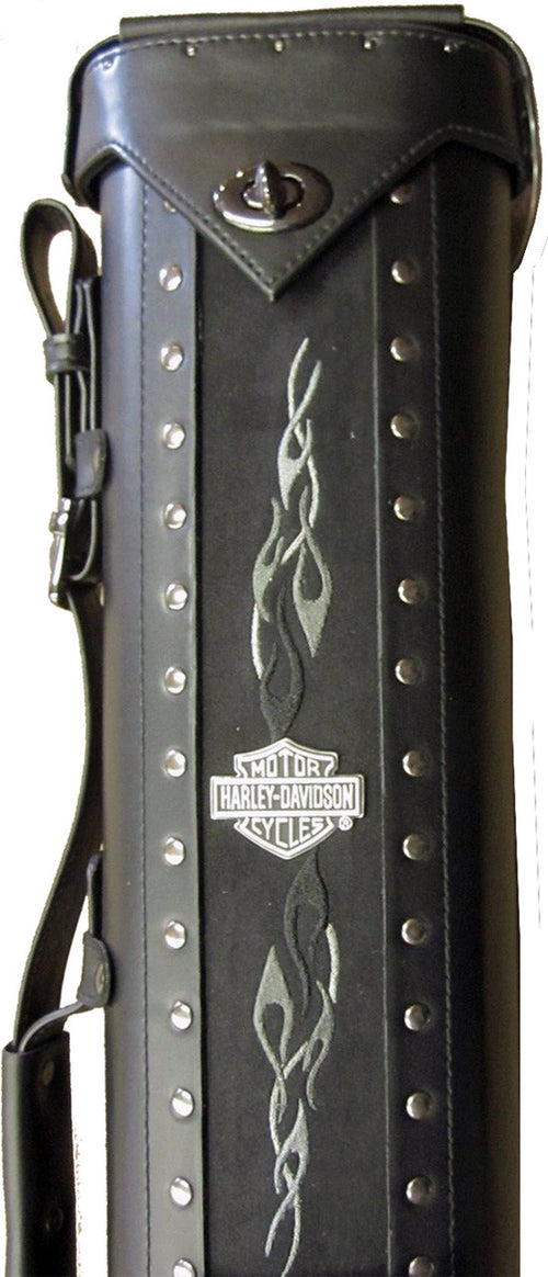 Harley Davidson 2x4 Cue Case Radical Flames 2