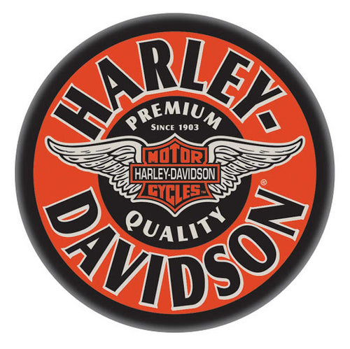 Harley Davidson Bar Stool Winged Bar and Shield 2