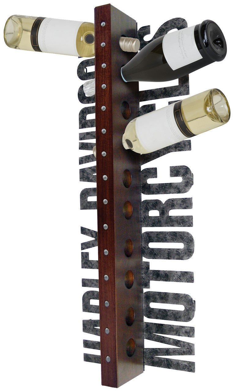 Harley Davidson Wine Rack Motorcycles