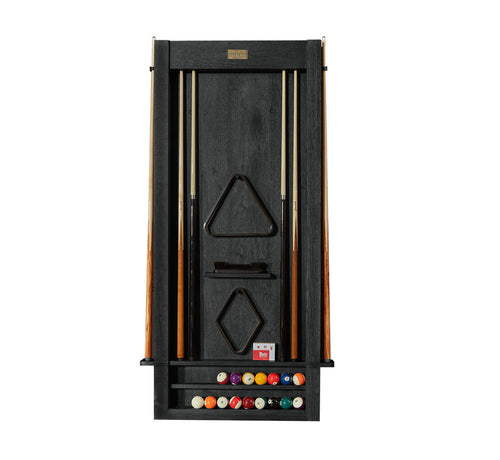 Alta Cue Rack Wall Mount 6 Cues - Black Ash 1
