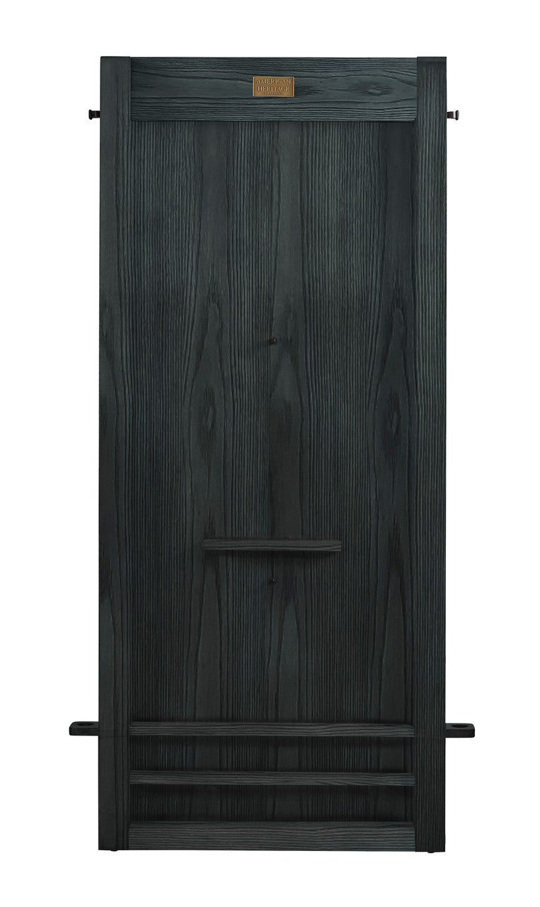 Alta Cue Rack Wall Mount 6 Cues - Black Ash