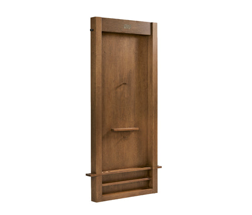 Alta Cue Rack Wall Mount 6 Cues - Brushed Walnut 3
