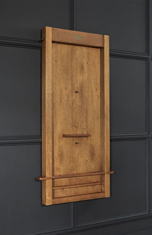 Alta Cue Rack Wall Mount 6 Cues - Brushed Walnut 5