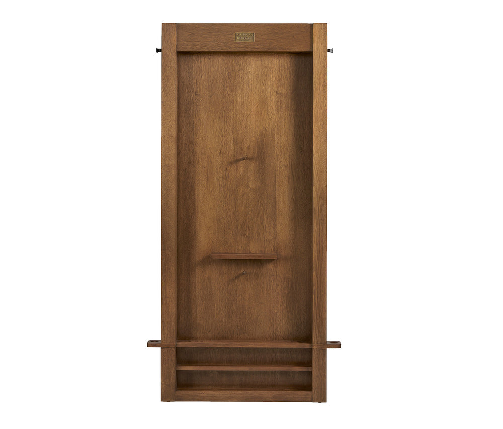 Alta Cue Rack Wall Mount 6 Cues - Brushed Walnut