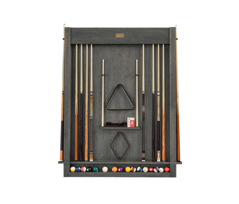 Alta Cue Rack Wall Mount 12 Cues - Charcoal