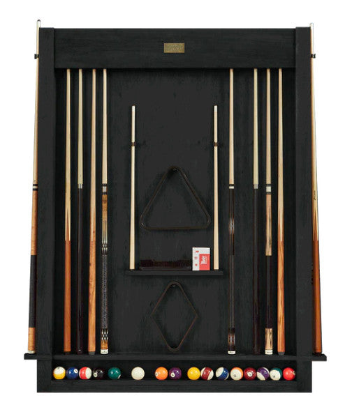 Alta Cue Rack Wall Mount 12 Cues - Peppercorn