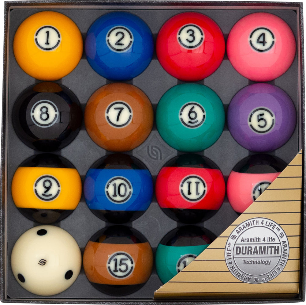 Aramith Pool Balls - Tournament Black
