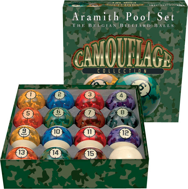 Aramith Camouflage Pool Balls