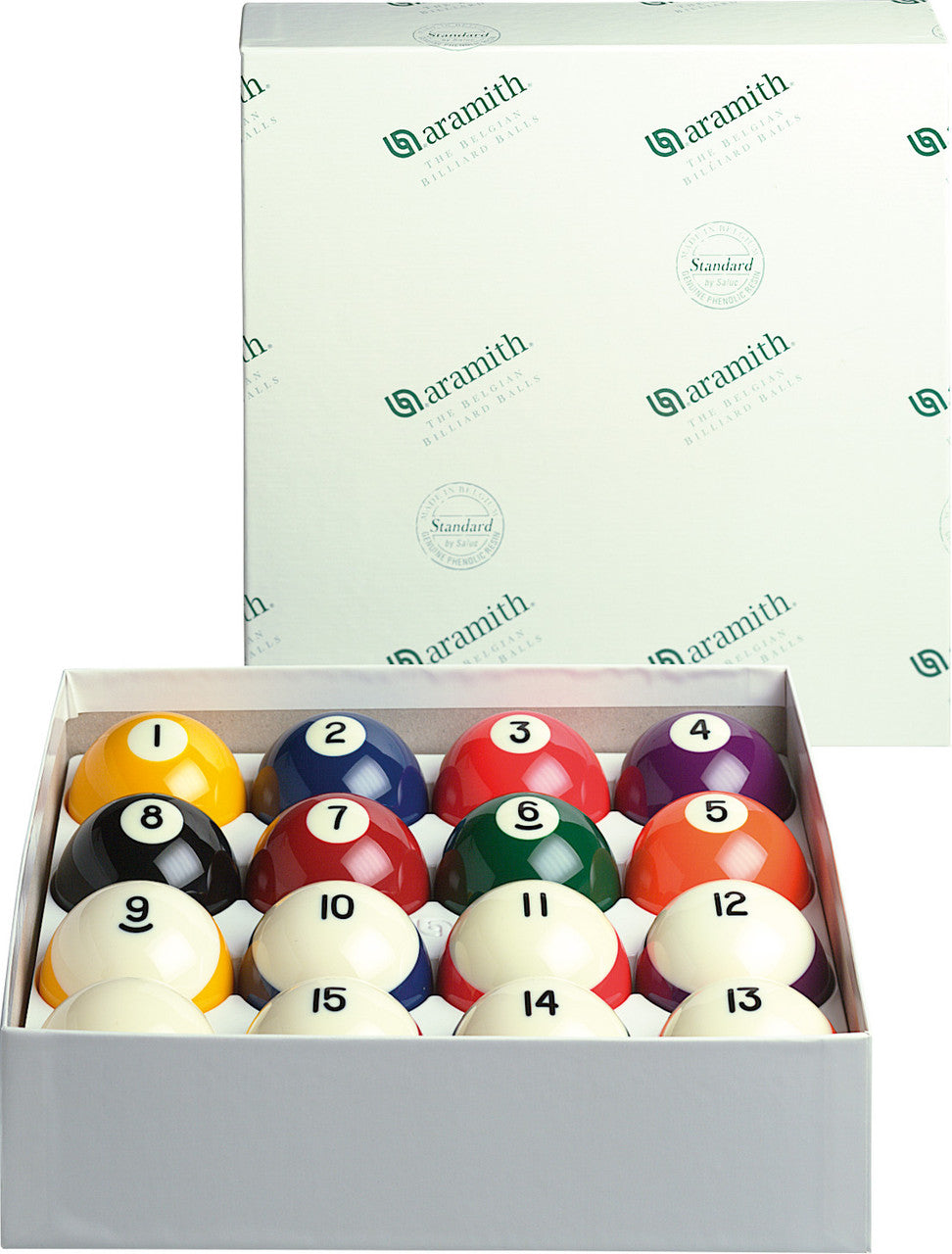 Aramith Crown Belgian Pool Balls