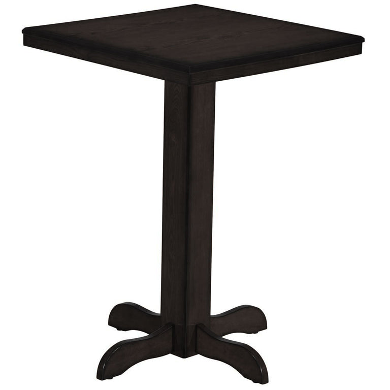 Ram Gameroom Square Pub Table Black
