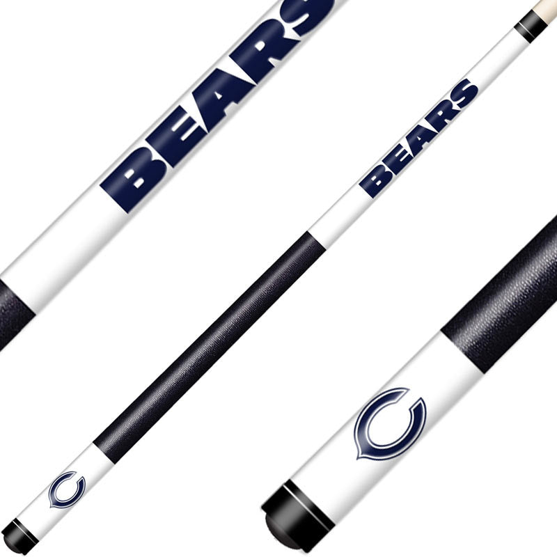 Chicago Bears Cue Laser Etched Billiard Cue