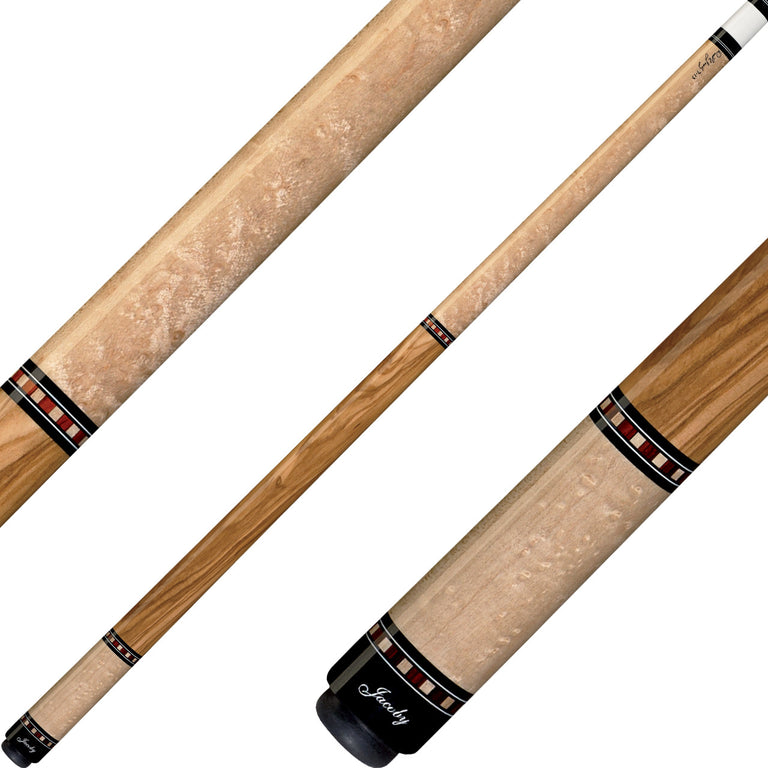 Jacoby HB1 Cue - Birdseye Maple with Olivewood