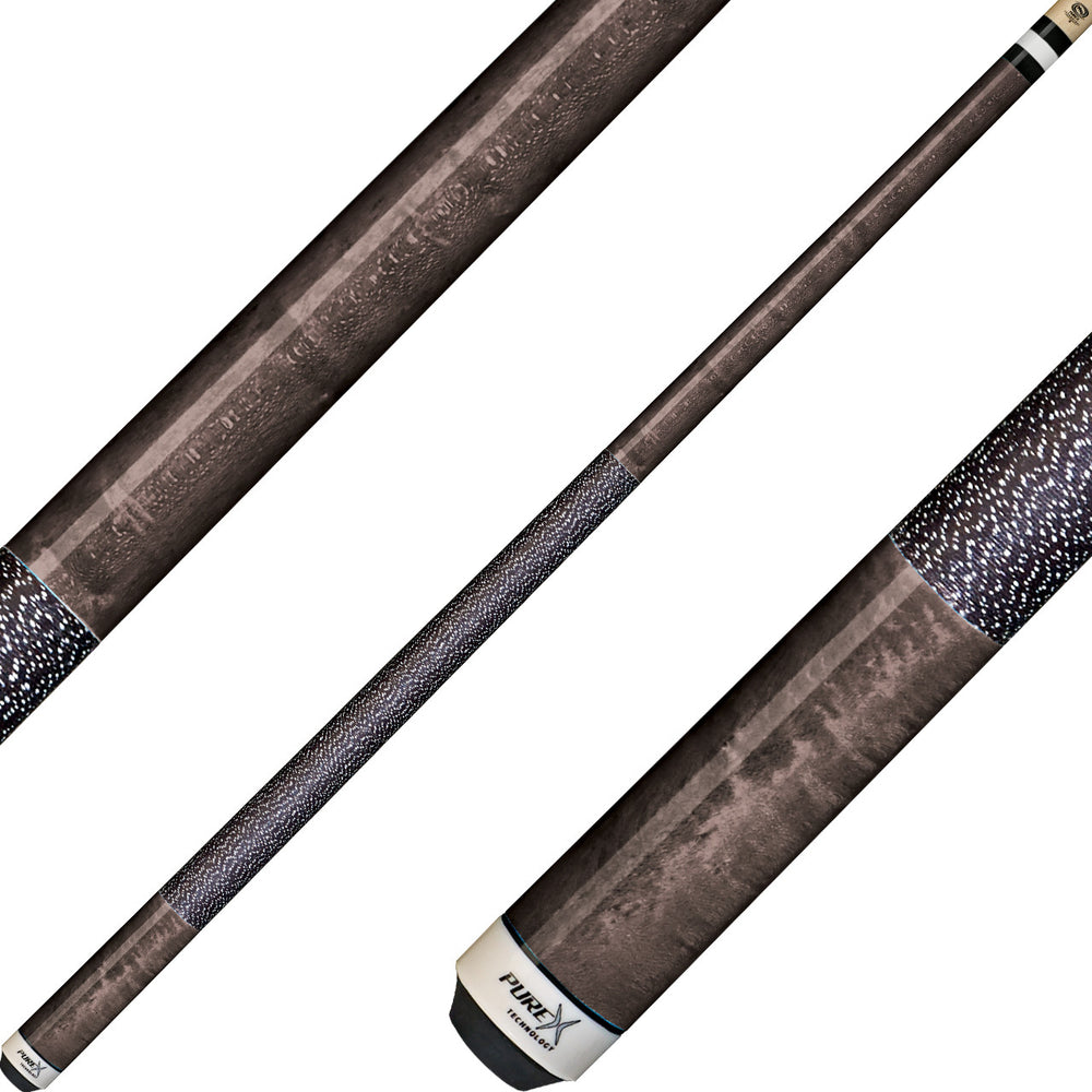 Pure X HXTC12 Cue - Smoke Grey Stained Birdseye Maple
