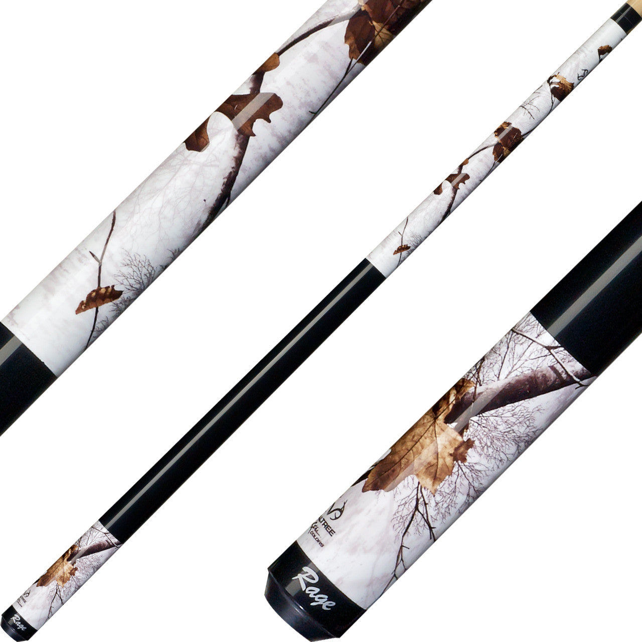 Rage RGCW Pool Cue - Realtree Camo Extra Snow