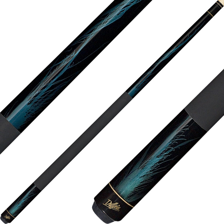 Dufferin D-211 Pool Cue - Blue Flame