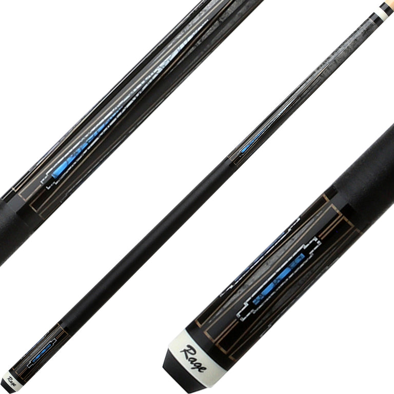 Rage RG217 Pool Cue - Blue Deco