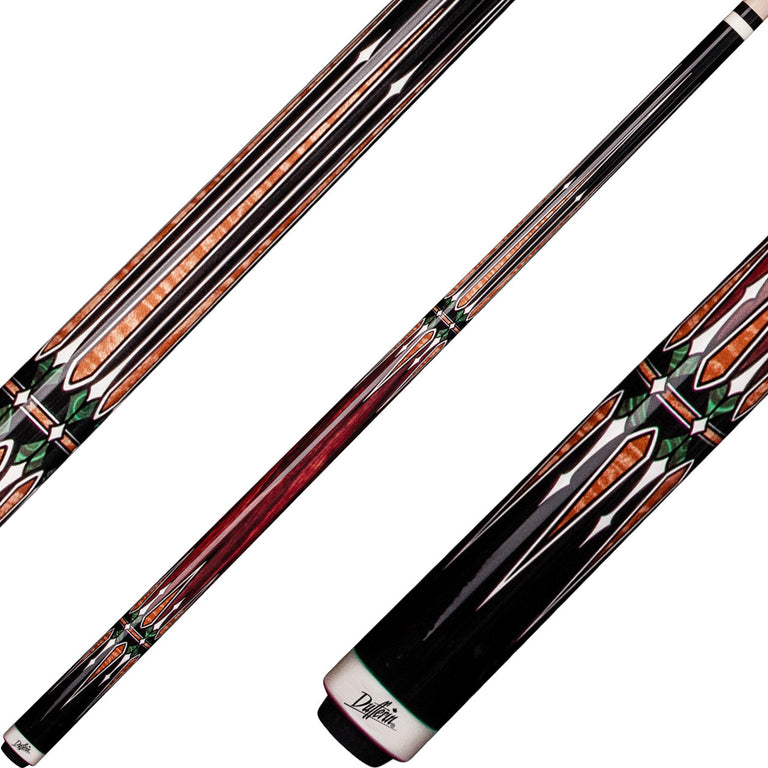 Dufferin D-SE44 Pool Cue - Black and Cocobolo