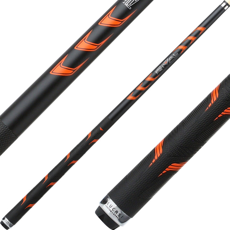 Lucasi LHRV25 Rival Metallic Orange Cue