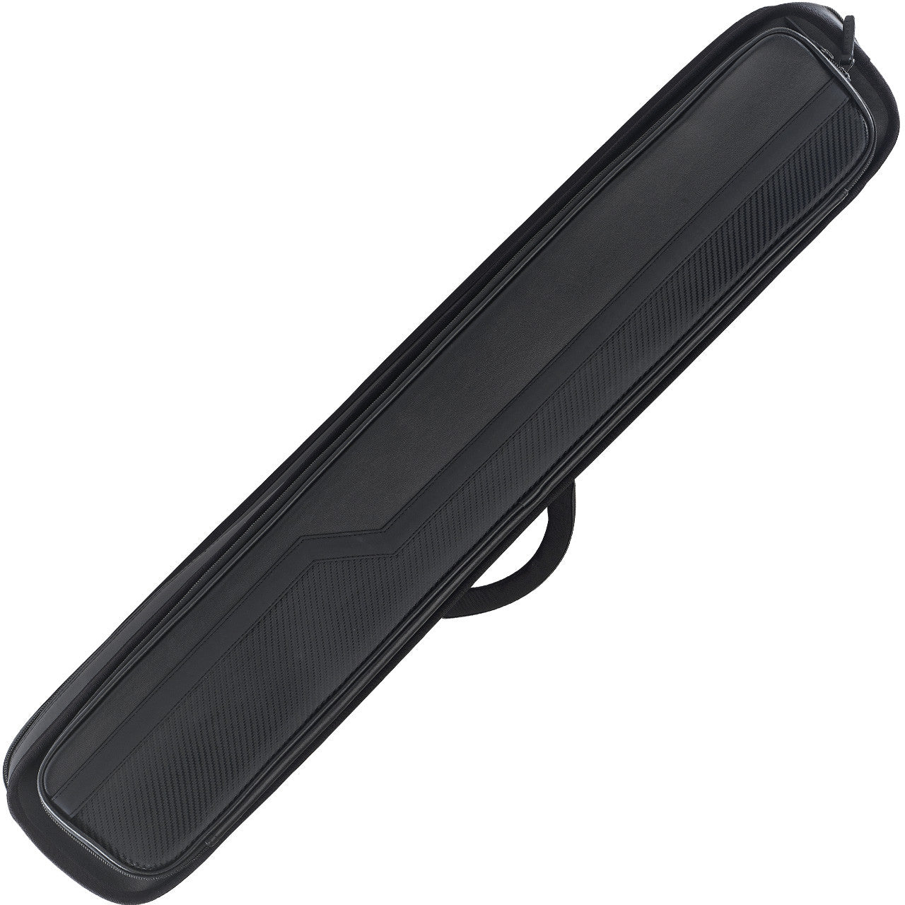 Lucasi 4x8 Soft Cue Case - Black Cabon Weave Design