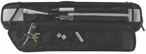 Lucasi LC1048W 4 Butt x 8 Shaft Black/White/Tan Color Blocked Design Case 2