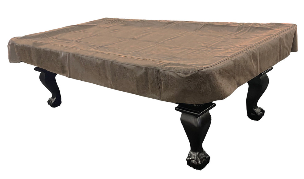 Championship Westex Pool Table Cover 7' Bomberjacket Brown