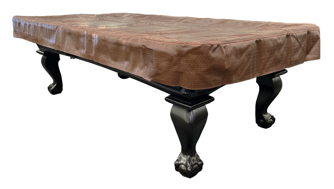 Championship Westex Pool Table Cover 9' Braided Brown
