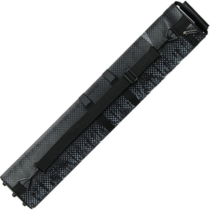 Eight Ball Mafia 3x5 Hard Cue Case - Skull and Barbed Wire