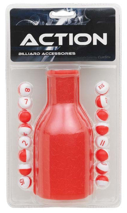Action CSI00513 Plastic Tally Bottle and Balls Combo