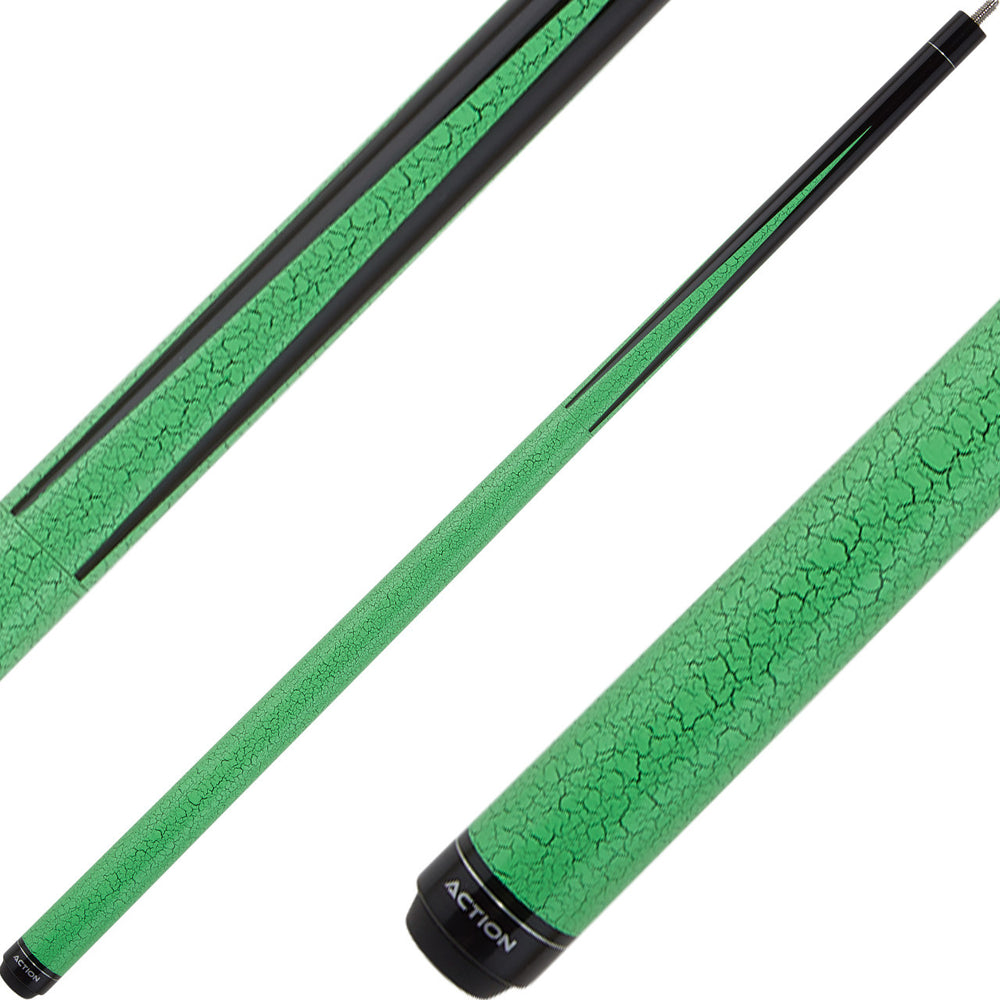 Action ACTBKH06 25oz Break Cue - Green Crackle