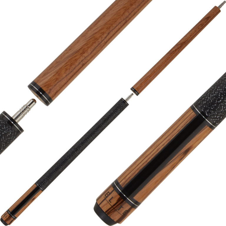 Elite ELBJZW Break/Jump Cue - Zebrawood